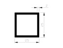 ALUART Buis vierkant 6 METER 25X25X2MM 096403.jpg