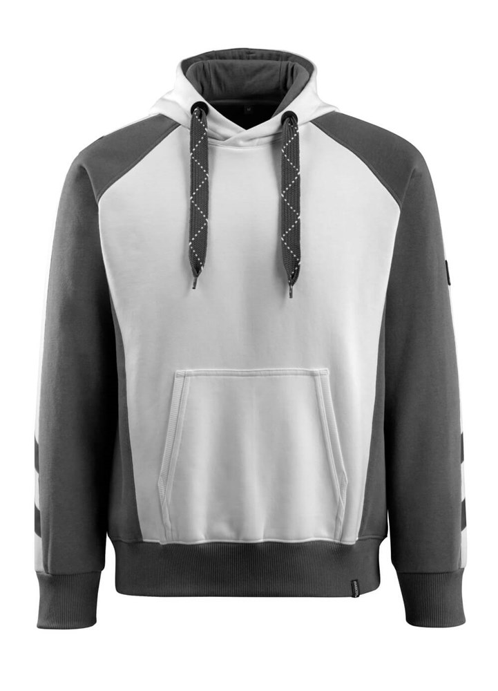MASCOT REGENSBURG HOODIE WIT-GRIJS MAAT XXL (1)