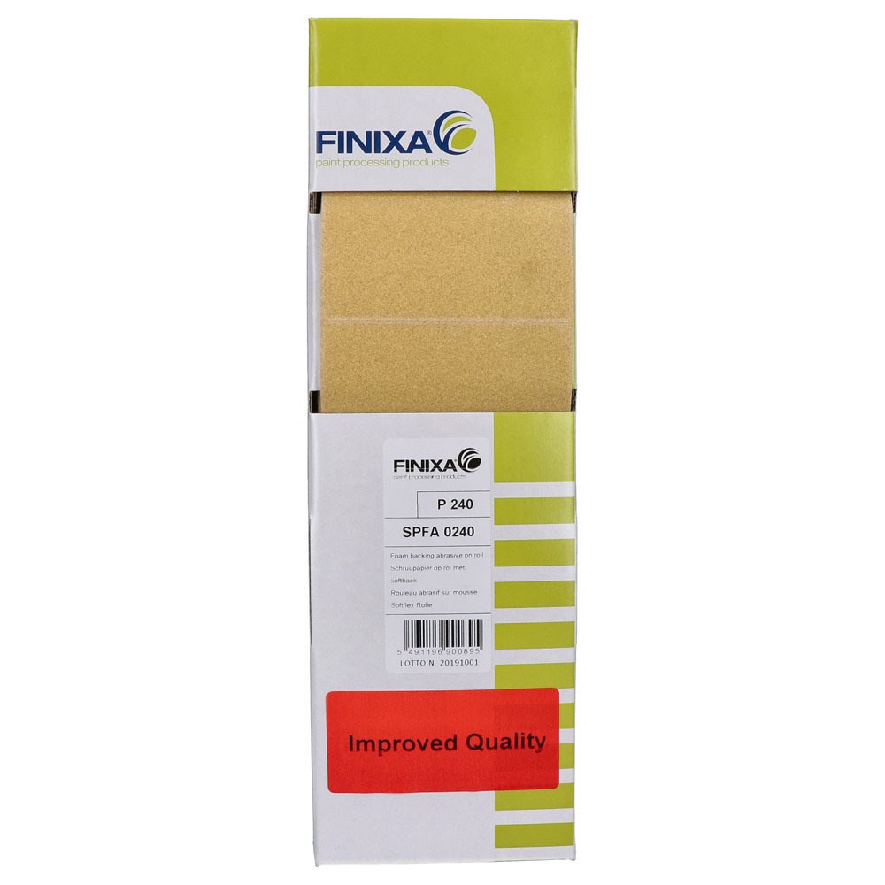 Finixa Schuurpapier Op Rol Met Softback 114mm x 25m (5)