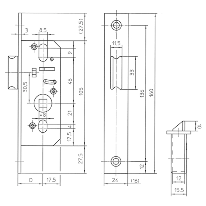 Afbeelding Mauer loopslot 4409