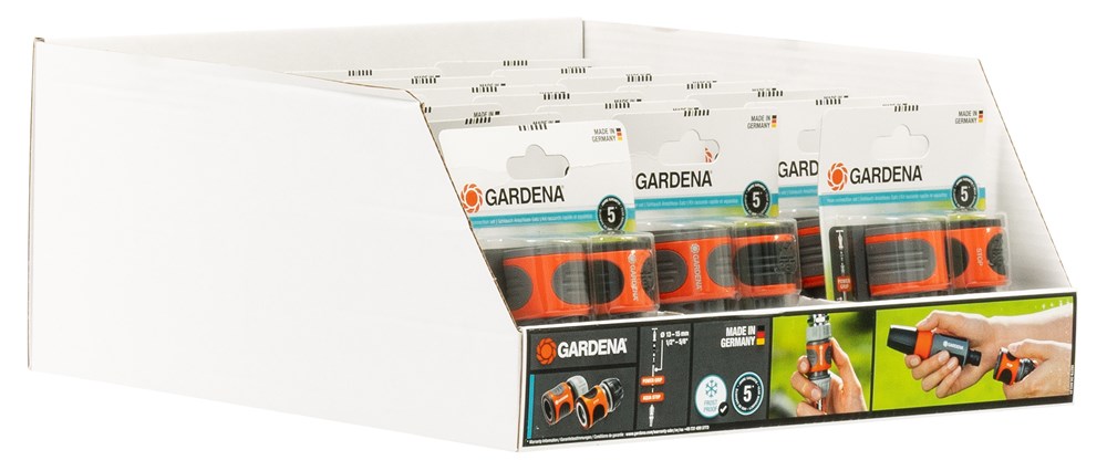 slangstukset oranje/grijs gardena-5 slangstukset oranje/grijs gardena-5