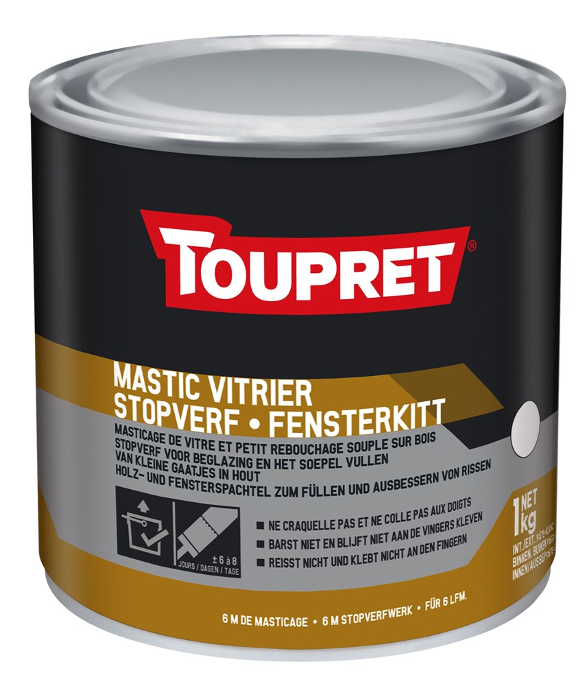 Toupret Stopverf Wit - 1 kg