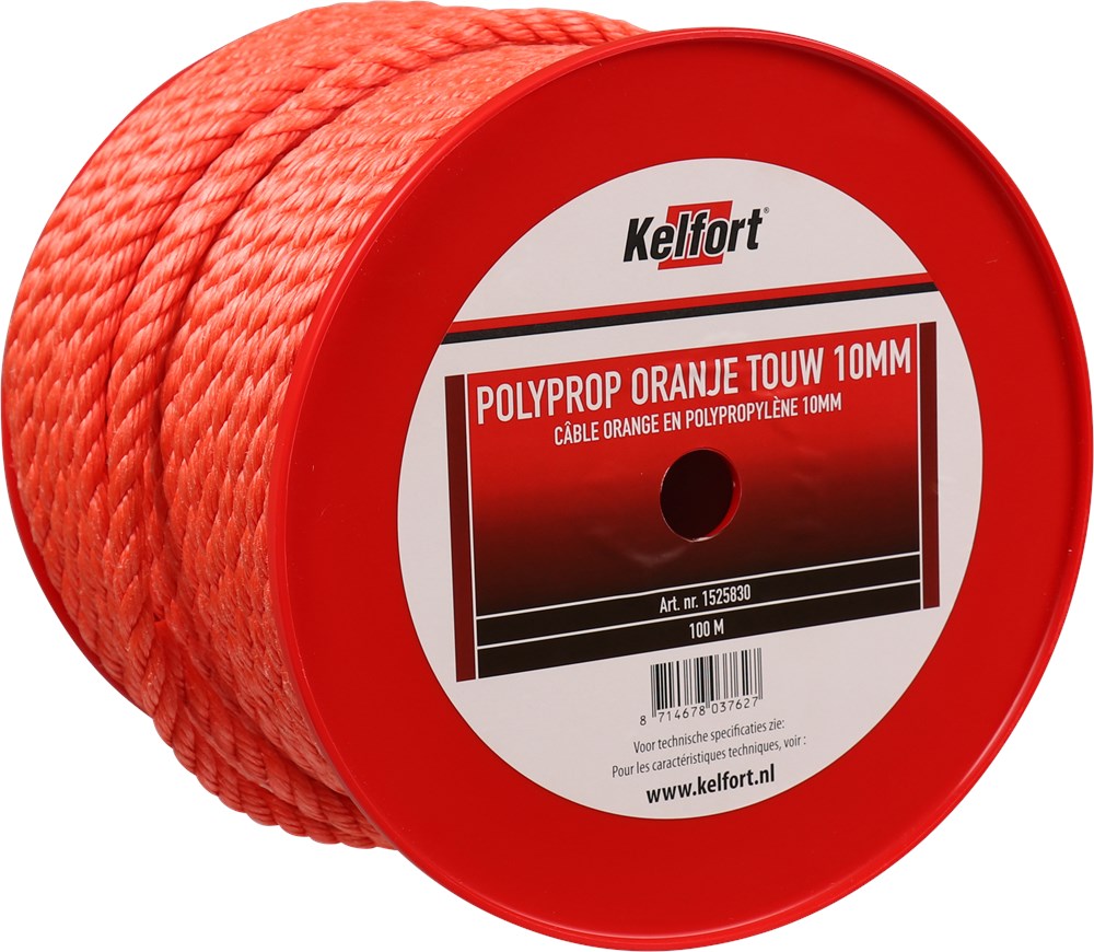 Herformuleren duim gezagvoerder TOUW POLYSPUN GEEL 220m 6mm | Alles voor bouw en industrie. Kelfort.