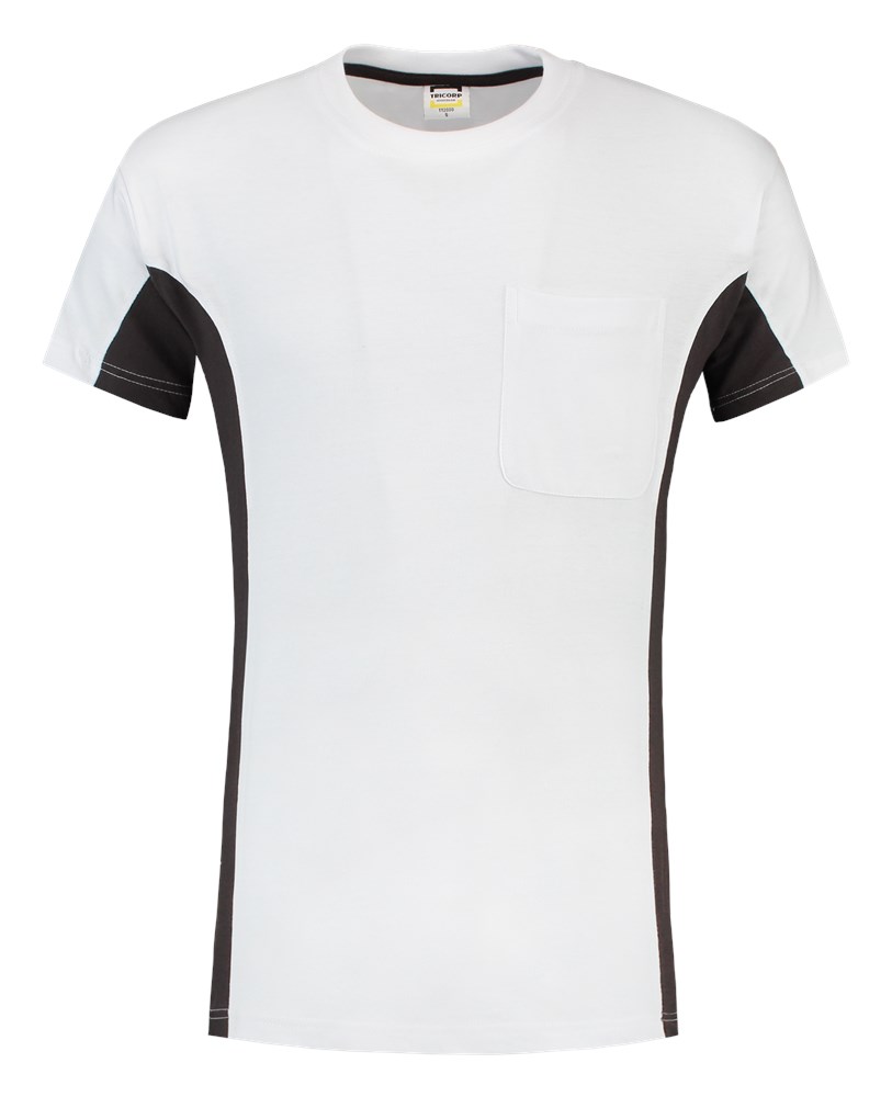 T-shirt bicolor borstzak tricorp-2 T-shirt bicolor borstzak tricorp-2