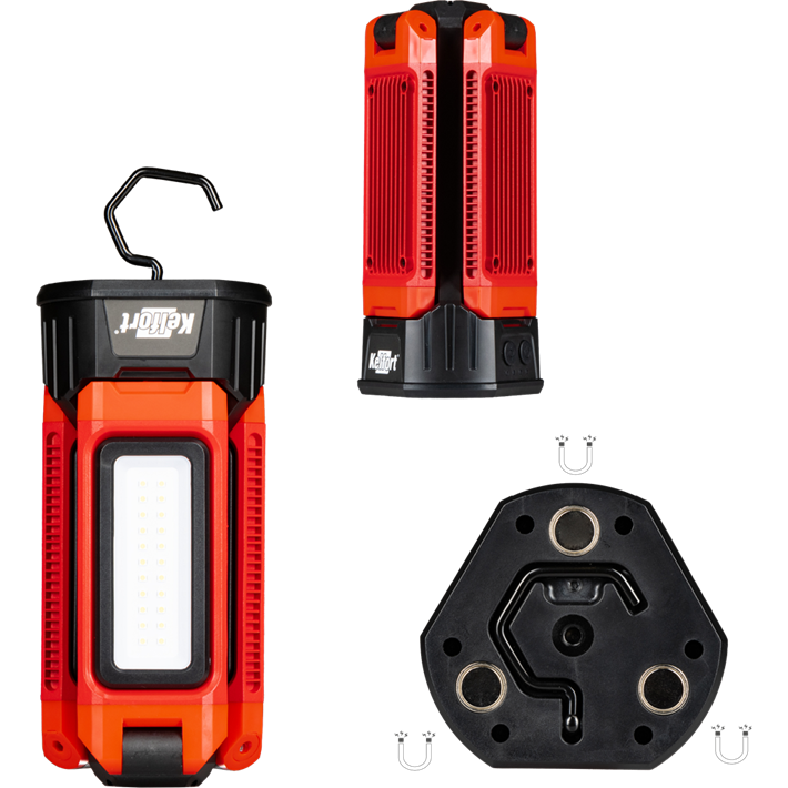 3 kops werklamp