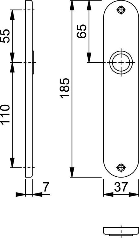 kortschild aluminium f1 hoppe-2 kortschild aluminium f1 hoppe-2
