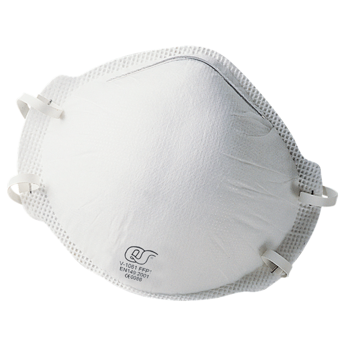 Stofmaskers fijnstof FFP 1 | Dust masks fine-dust FFP 1 | Staubmasken Feinstaub FFP 1 | Masques antipousserières FFP 1