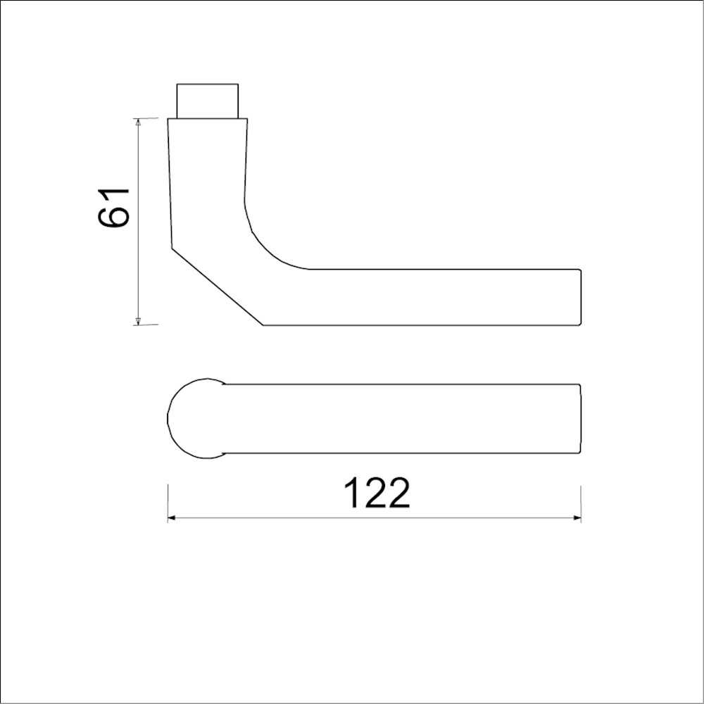 deurkruk aluminium f1 ami-2 deurkruk aluminium f1 ami-2