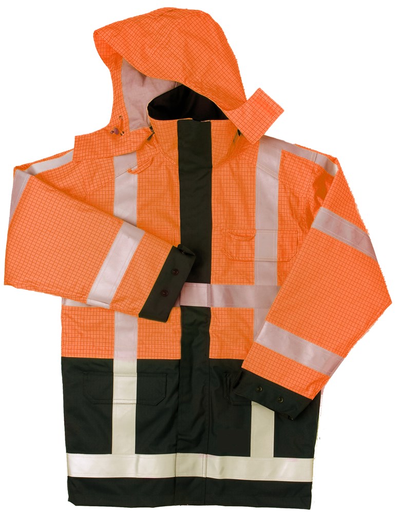 Safe Worker Parka Humber Oranje-Marine (1)