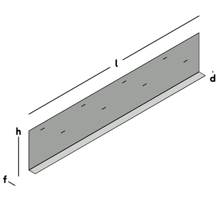 Afbeelding tekening GB metalen randkist 90° sv-1