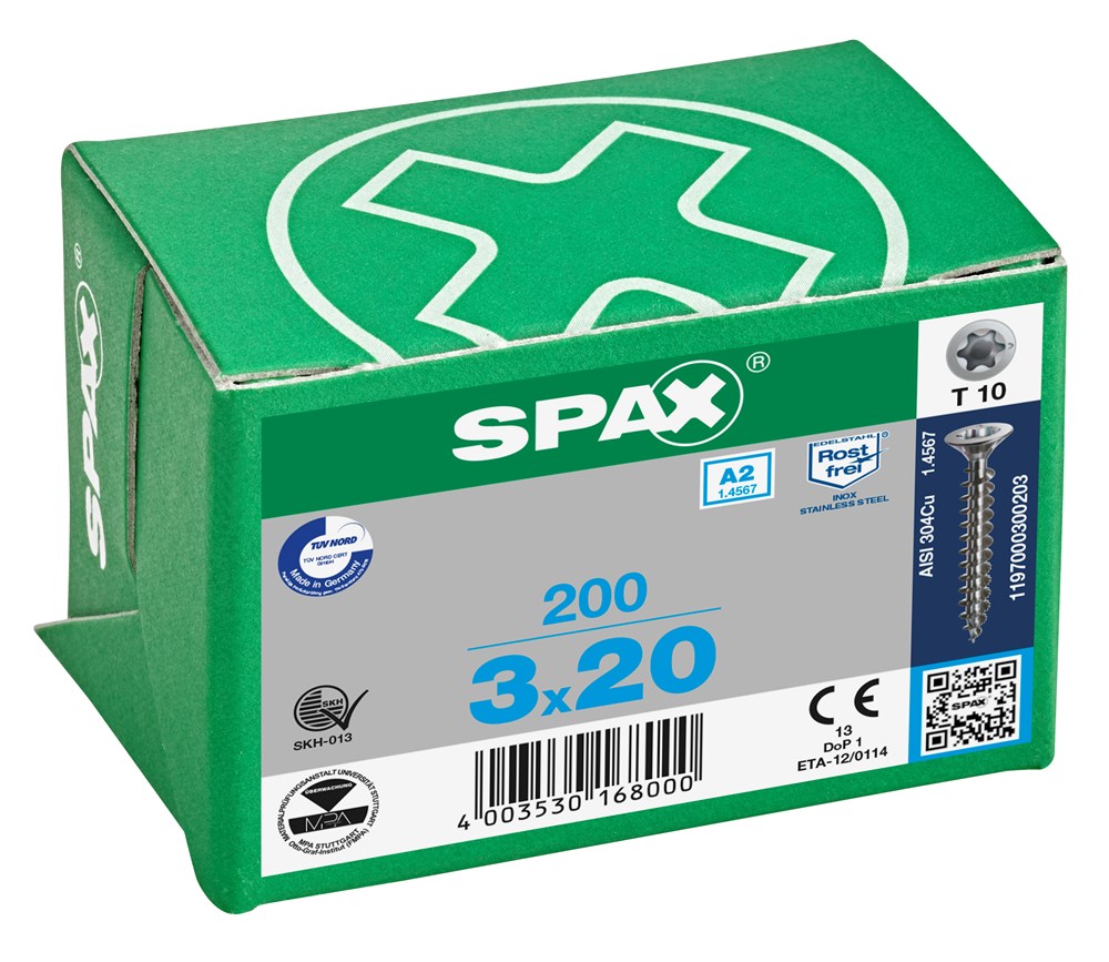 spaanplaatschroef rvs a2 spax-4 spaanplaatschroef rvs a2 spax-4