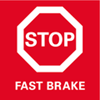 Fast Brake: uitlooprem voor meer veiligheid door snel stoppen van het inzetgereedschap.