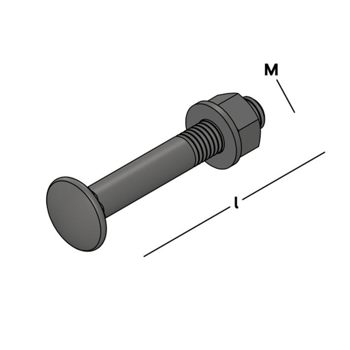 Afbeelding tekening GB slotbout compleet zv-2