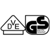 VDE tested, also in compliance with GPSG (Equipment en Product Safety Act)