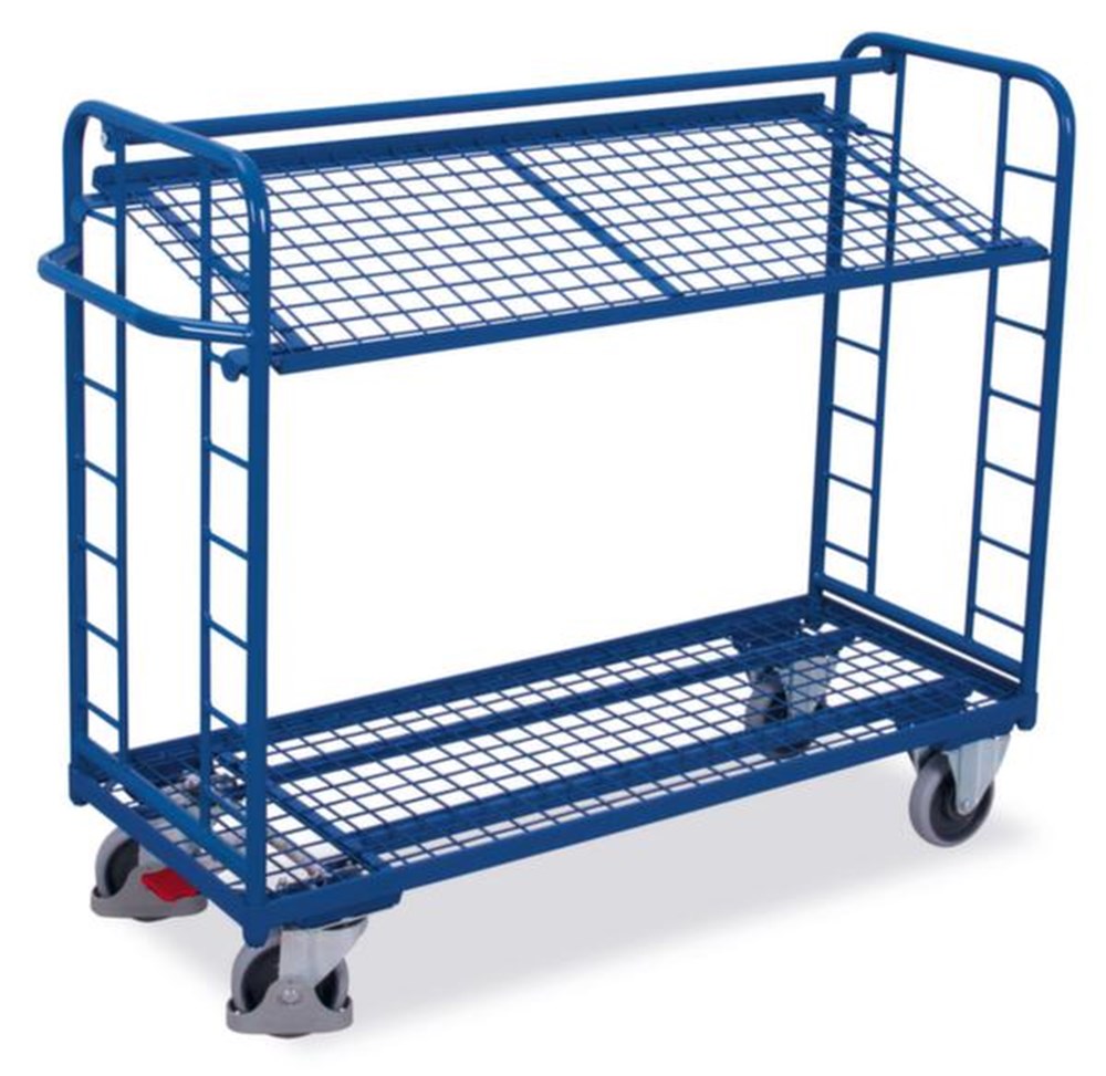 etagewagen, geen, kantelbaar, 2 stuks, 250 kg, draadgaasbodem, staal, nee, rubber, 2 stuks, 160 mm, nee, nee, rechthoekig, RAL5010 gentiaanblauw, 53.5 kg, 1 st i0000078467.jpg