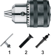 Tandkransboorhouder met sleutel Tandkransboorhouder met sleutel