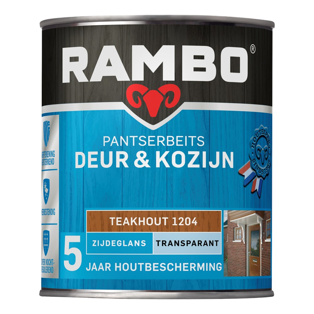 RAMBO PANTSERBEITS DEUR&KOZIJN ZG TRANSPARANT TEAKHOUT 1204 (1)