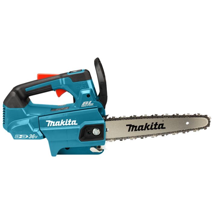 Afbeelding Makita lxt 2x18 v tophandle kettingzaag 25 cm DUC256CZ