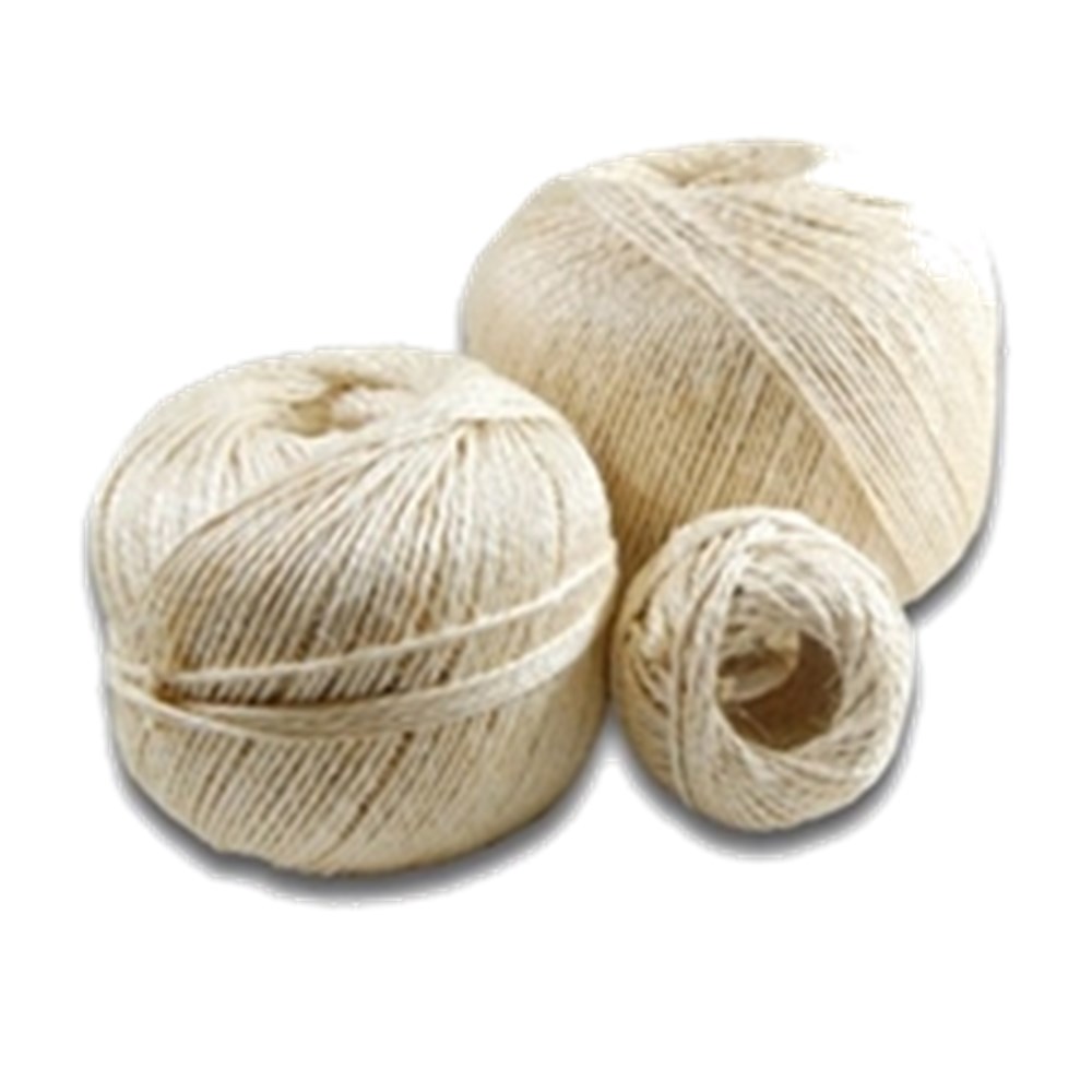 Afbeelding voor Sisal paktouw 2/600 200 gr naturel bulk