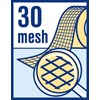Dichtheid van weefseldraden 30 mesh
