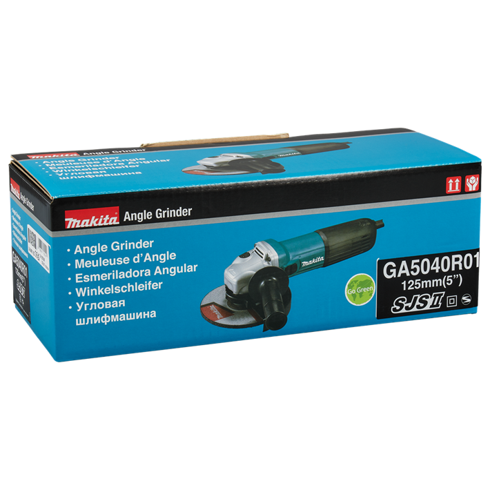 Afbeelding Makita 230 v haakse slijper 125 mm GA5040R01
