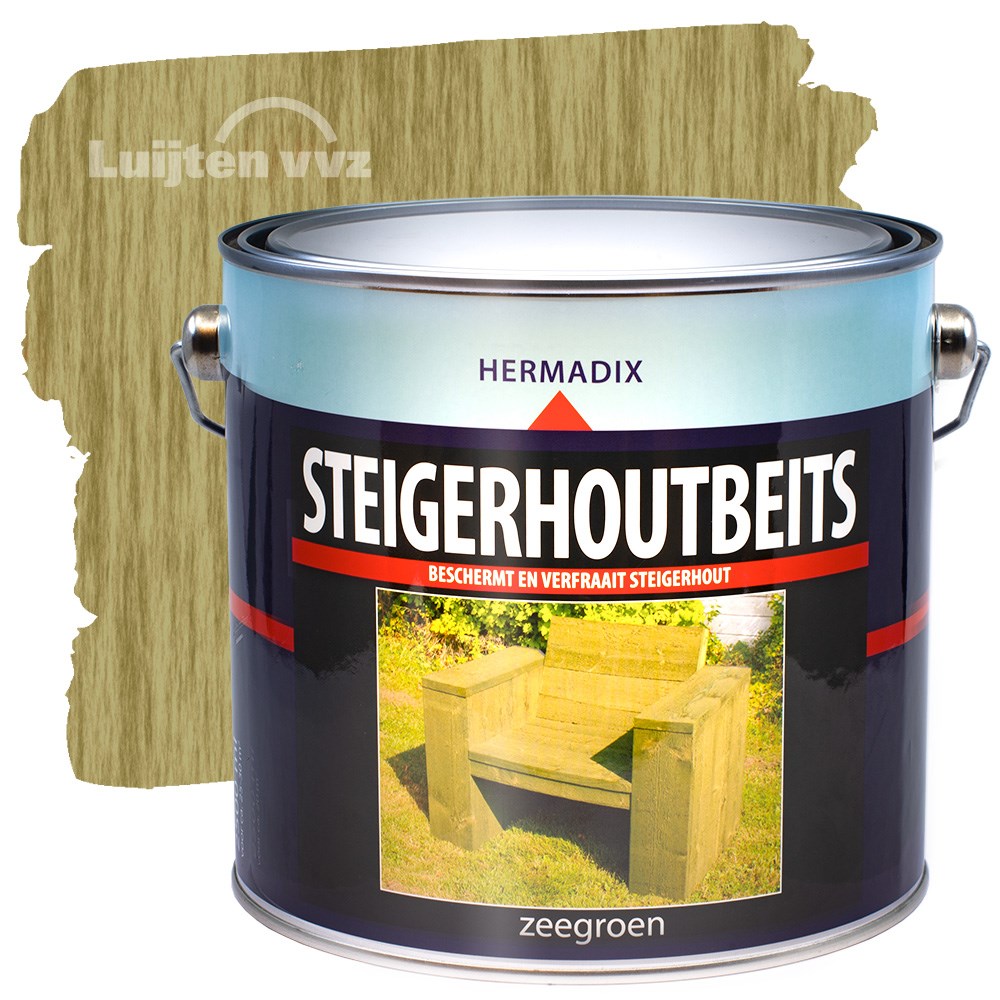 Hermadix Steigerhoutbeits Zeegroen (1)