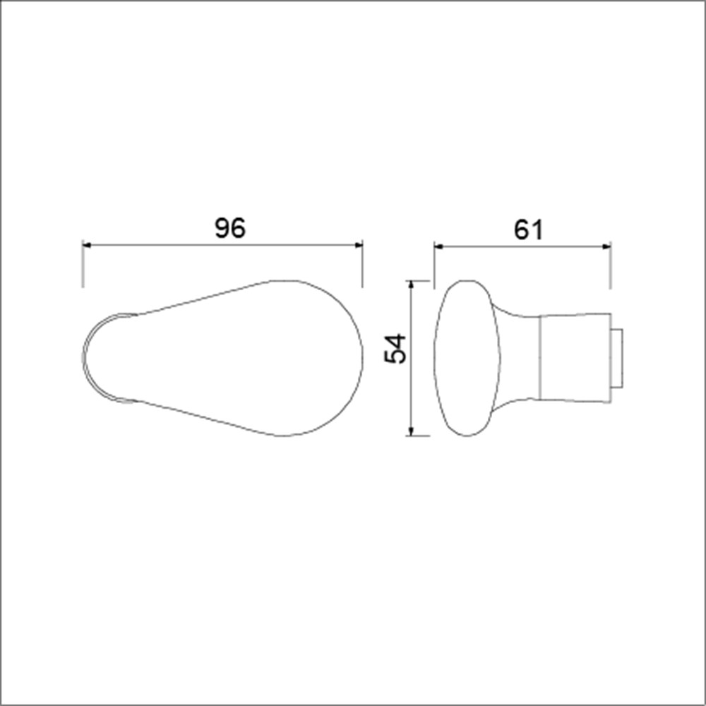 voordeurknop aluminium f1 ami-2 voordeurknop aluminium f1 ami-2