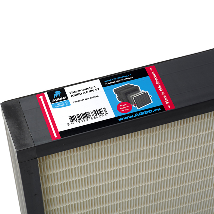 Afbeelding AIRBO filtermodule 1 airbo ac700 f7 F7 filter
