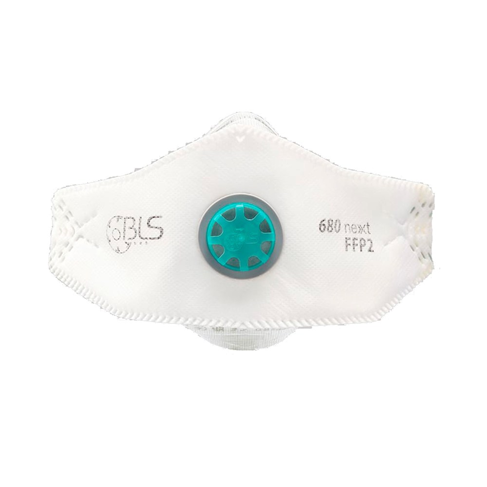 BLS stofmasker 680Next FFP2 NR D M/L doos 10 stuks (1)