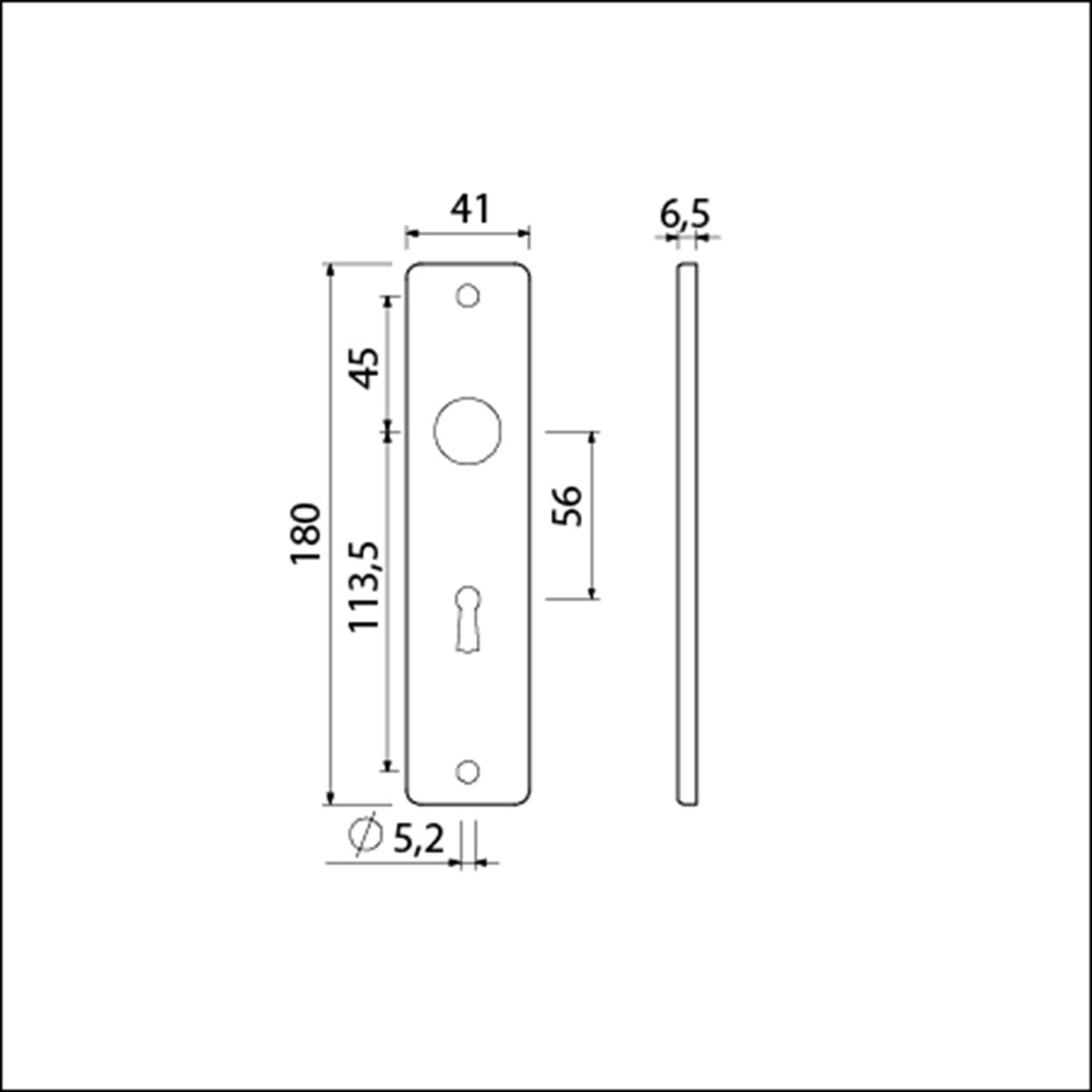 kortschild aluminium f1 ami-2 kortschild aluminium f1 ami-2