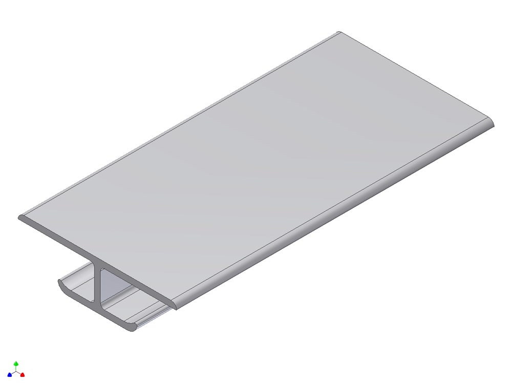 Koppelprofiel, aluminium