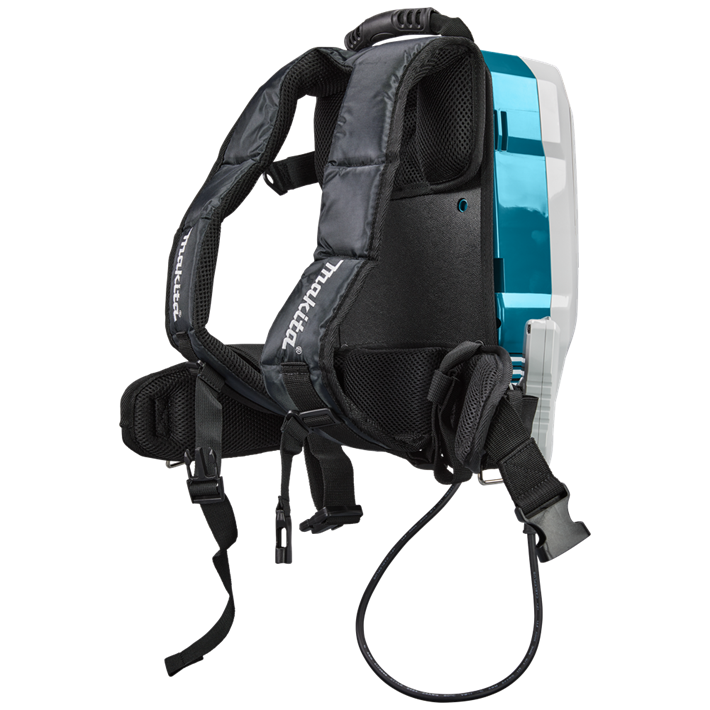 Afbeelding Makita 40 v max rugstofzuiger voor schoonmaak