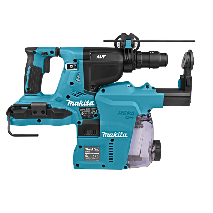 Afbeelding Makita 2x18 v combihamer DHR283ZWJU