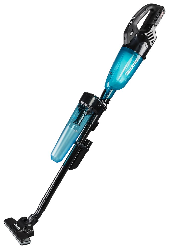 STEELSTOFZUIGER MAKITA 40V MAX ZWA UITV. BLA/TRA CAP Z.ACCU/LADER CYCLOON, DOOS