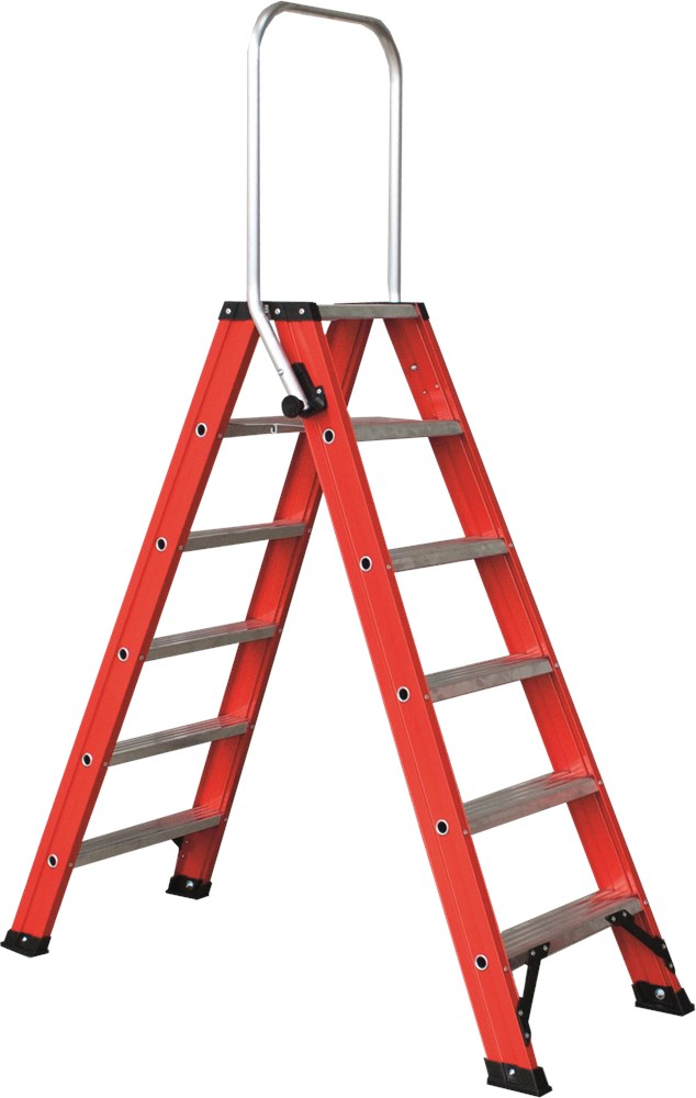 dubbele trap aluminium gecoat kelfort-1 dubbele trap aluminium gecoat kelfort-1