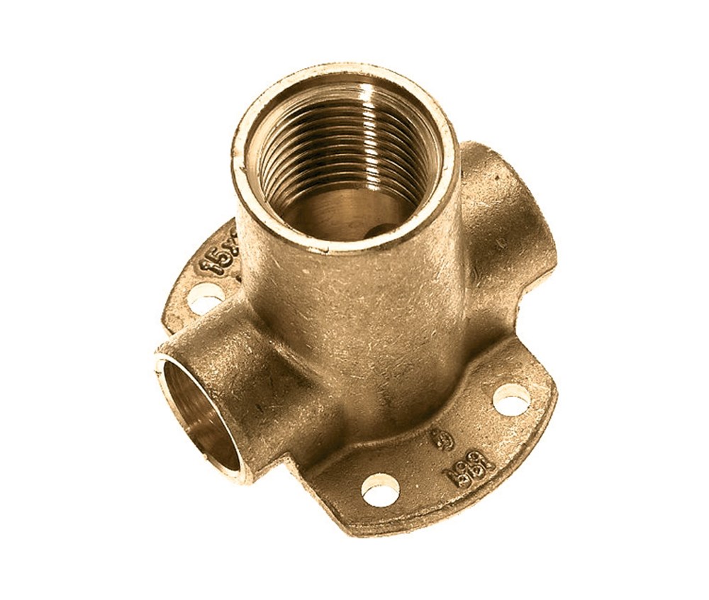 Afbeelding voor Muurplaat dubbel, hoog