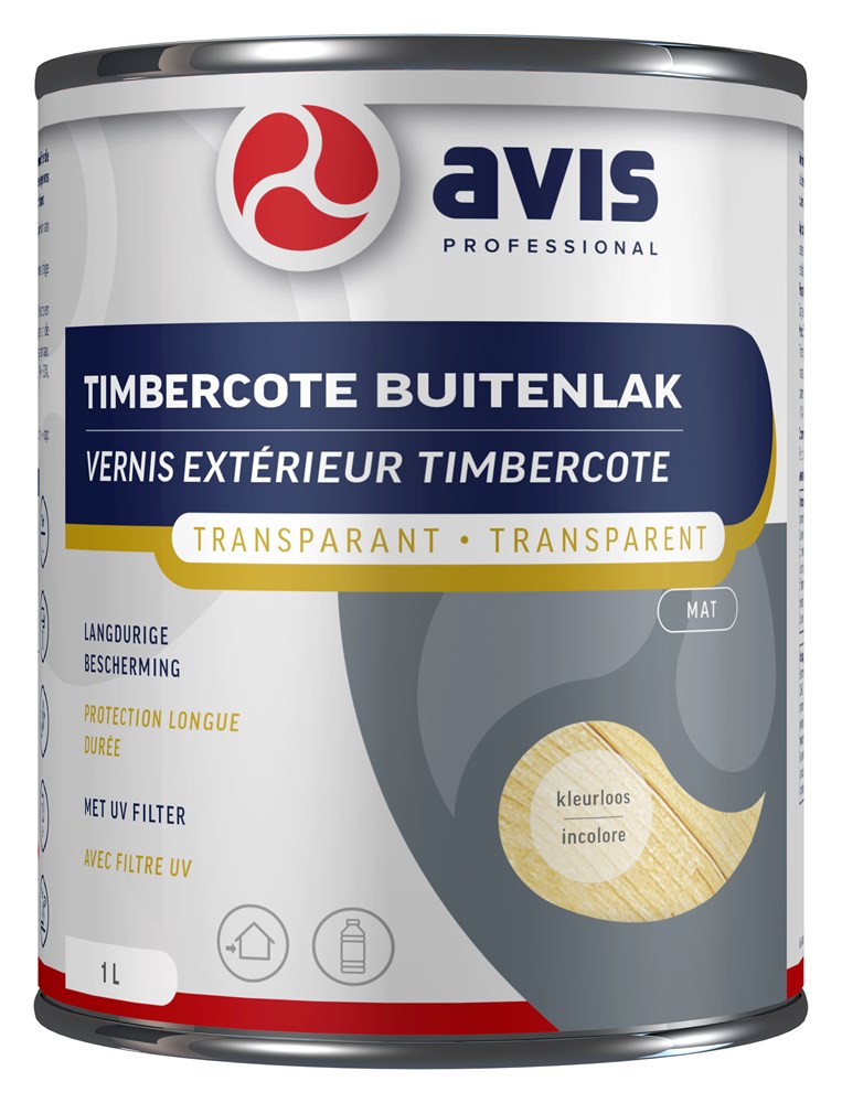 Avis timbercote buitenlak kleurloos (4)