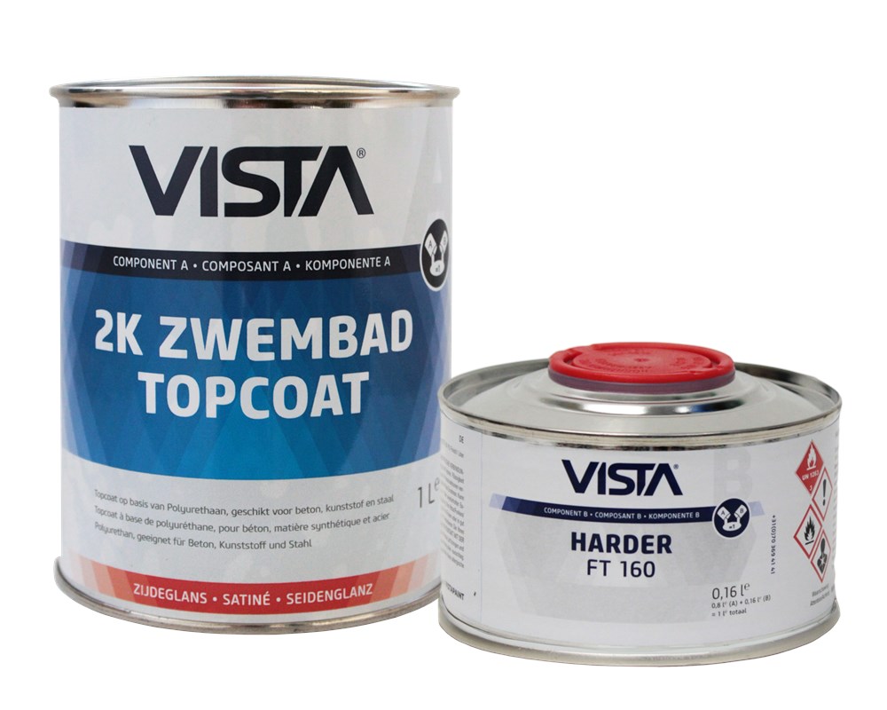 2K Zwembadverf Topcoat