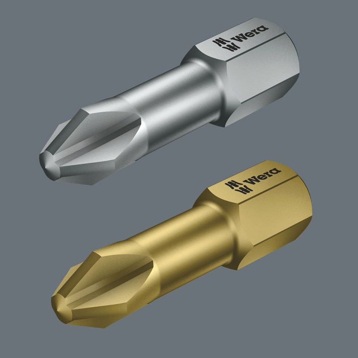 <b>Bits met torsiezone</b><br/>Torsion Bits verzachten draaimomentpieken in de torsiezone. Hierdoor wordt vroegtijdige slijtage voorkomen en de levensduur verhoogd.