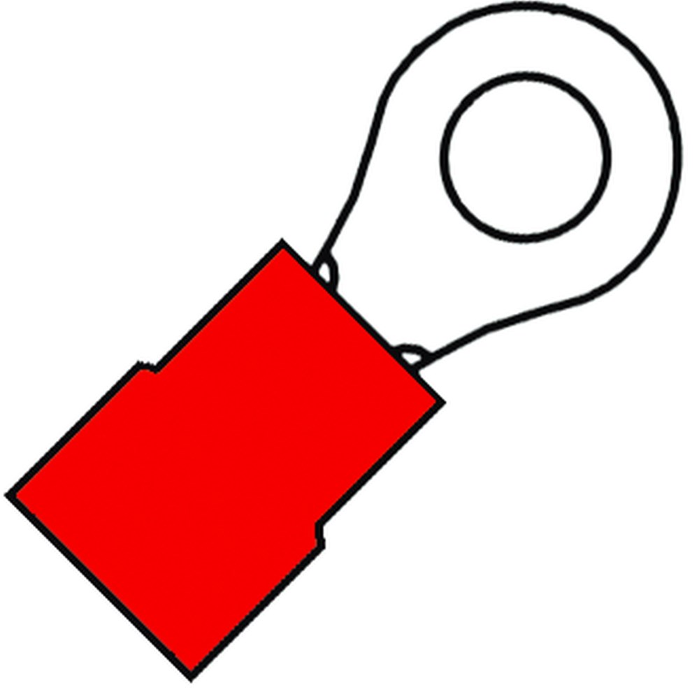 kabelschoen ring geisoleerd rood-1 kabelschoen ring geisoleerd rood-1