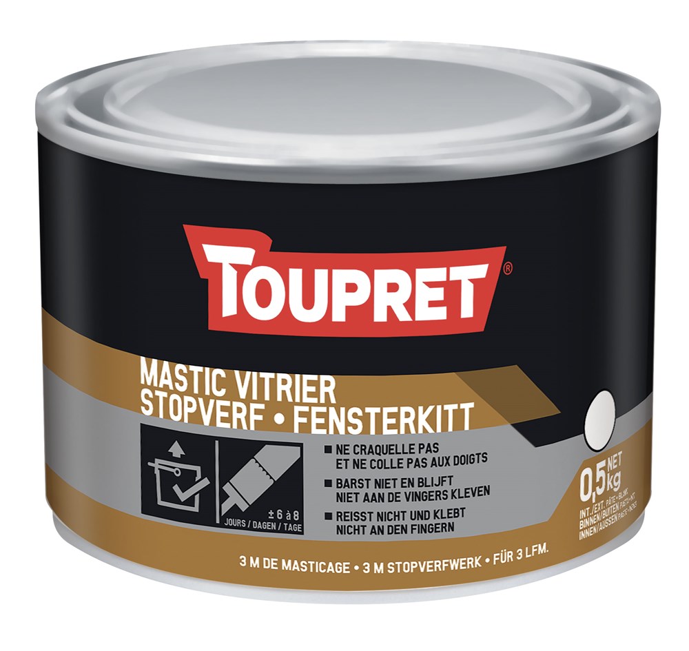 Toupret Stopverf Wit - 500 g