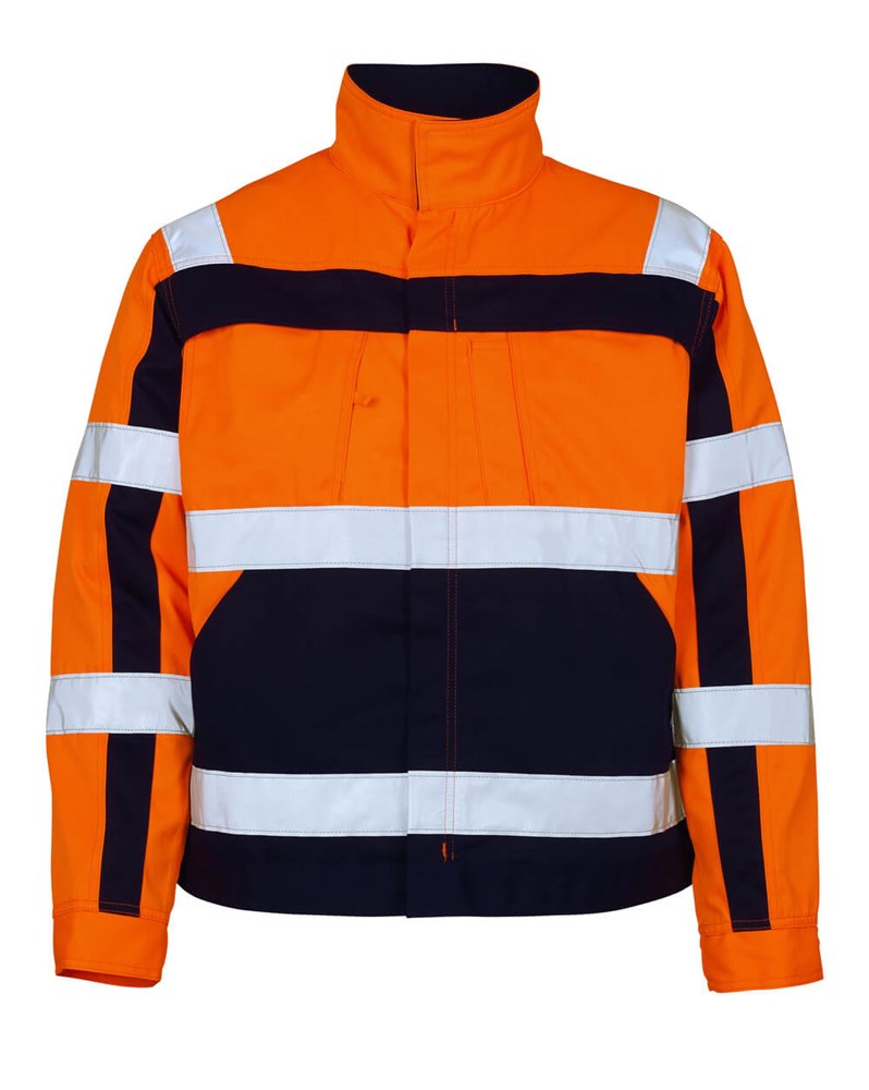 MASCOT WERKJACK CAMETA ORANJE/MARINE MAAT L (1)