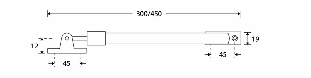 telescoop uitzetter messing ongelakt-2 telescoop uitzetter messing ongelakt-2