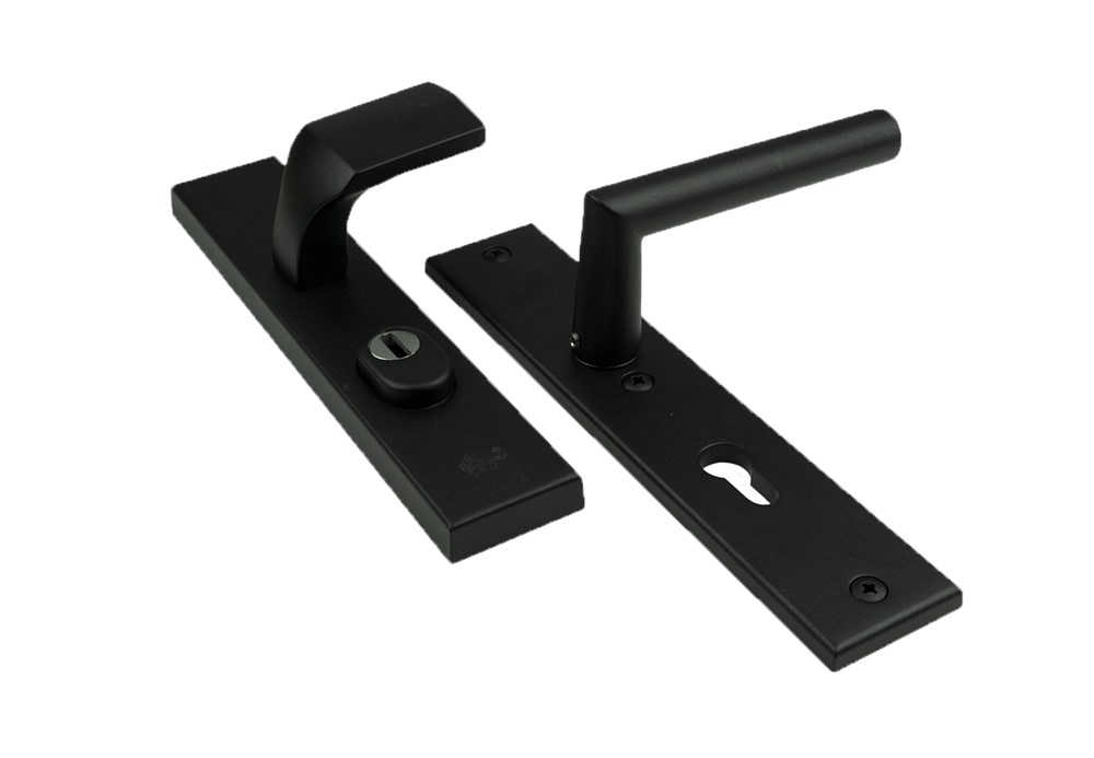 VHB 251/15 KT92 KNOP 144, DEURKRUK 374 PC92 ZWART DD.38/42 R9005STR VHB 251/15 KT92 KNOP 144, DEURKRUK 374 PC92 ZWART DD.38/42 R9005STR