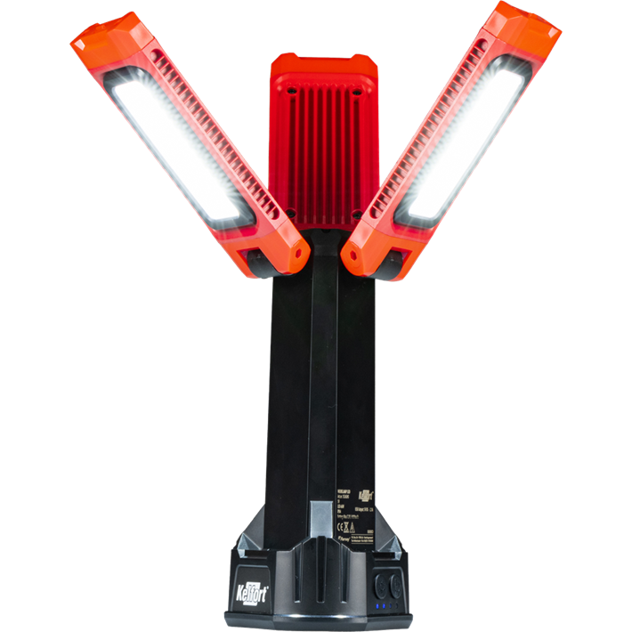 3 kops werklamp