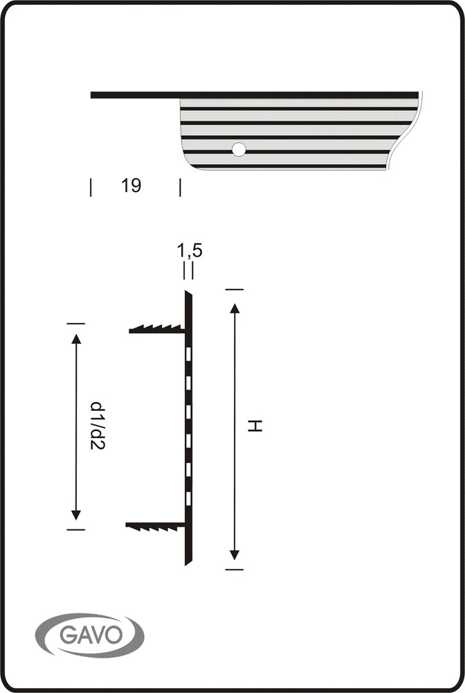 ventilatiestrip aluminium wit-2 ventilatiestrip aluminium wit-2