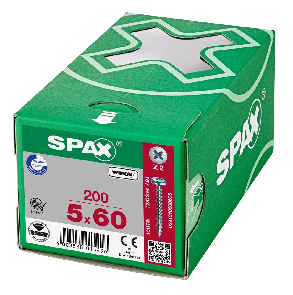 spaanplaatschroef wirox spax-5 spaanplaatschroef wirox spax-5