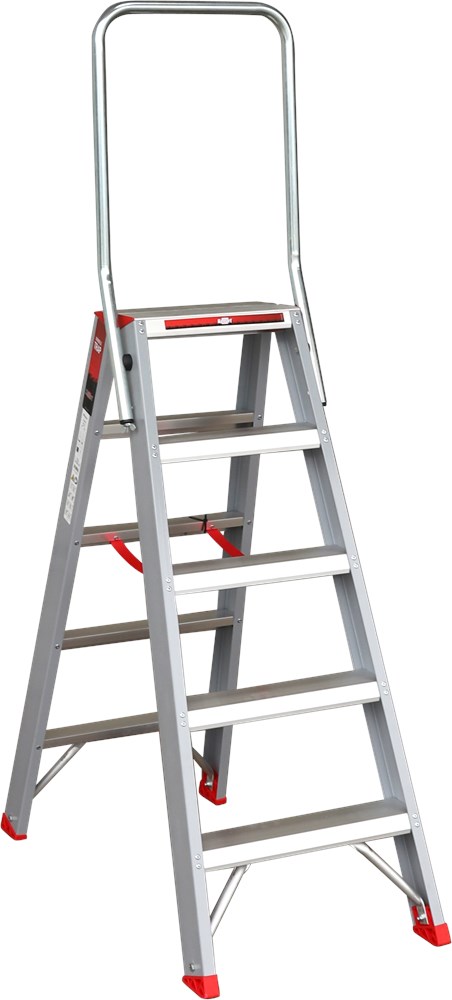 dubbele trap aluminum ongecoat kelfort-2 dubbele trap aluminum ongecoat kelfort-2