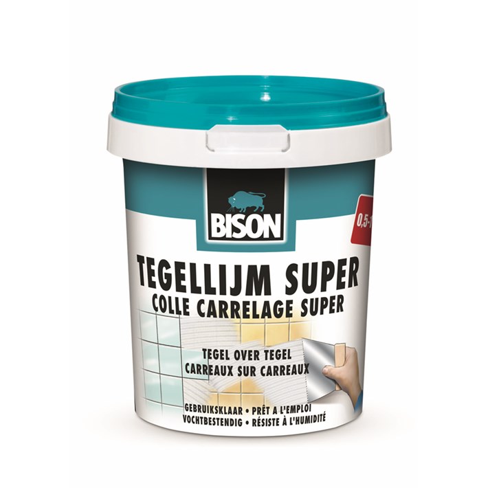 1347701 BS Tegellijm Super Pot 1 kg NL/FR