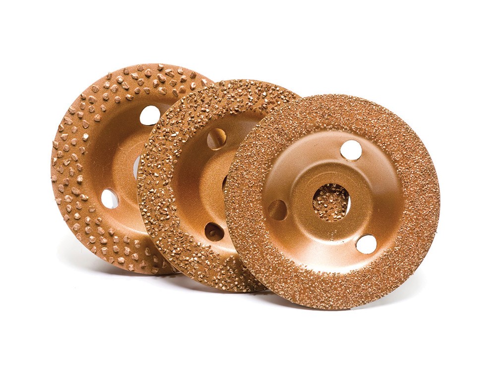 Carbide schuurschijf plat 125x22,2mm (1)